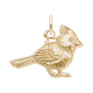 Cardinal Charm - Gold Plate - 10-1012-0-gp