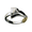 Caribbean Golf Ring - 14K White Gold Size 7