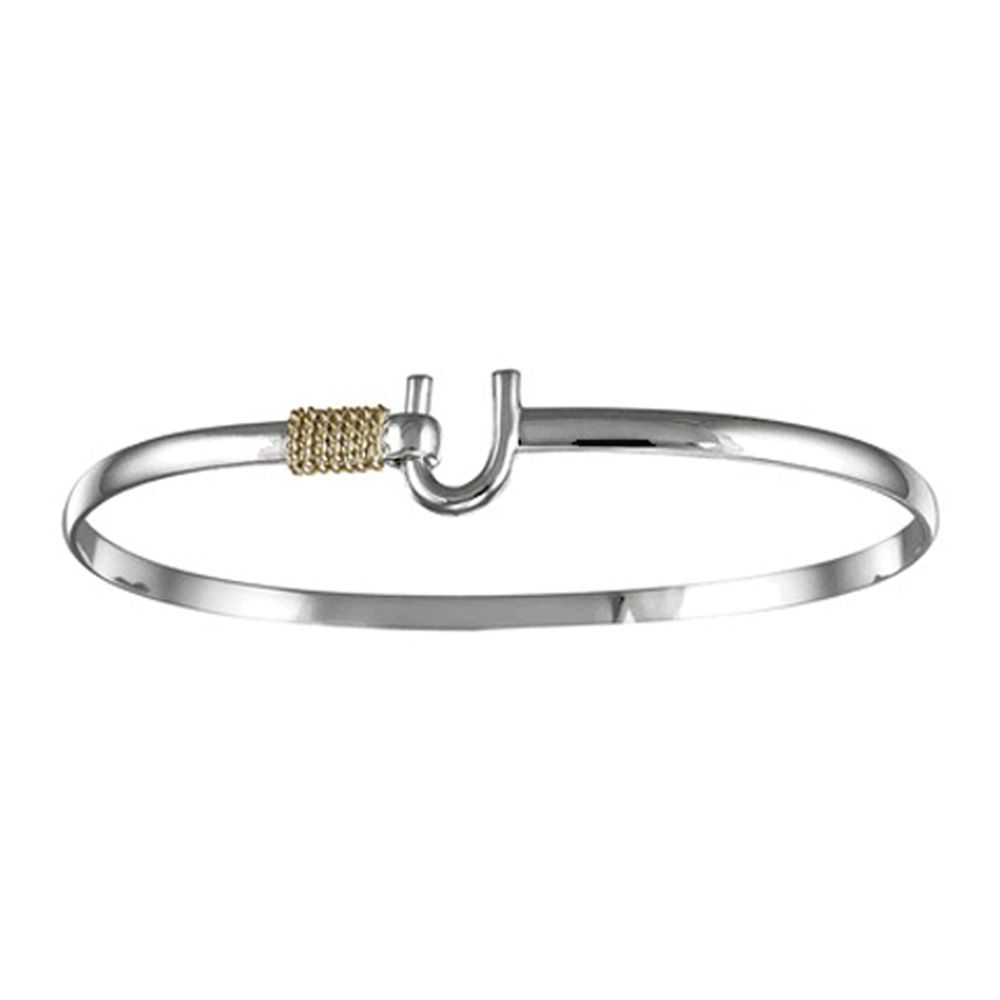 C365 Caribbean Hook Bracelet - Sterling Silver & 14K Gol
