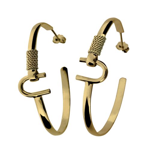 Caribbean Hook Earrings - 14K Yellow Gold