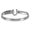 Caribbean White Topaz Hook Bracelet - Sterling Silver 6mm 8.5 Inch