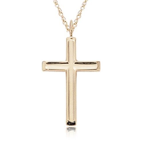 Fancy Cross Pendant - 05/608 - 14k Yellow Gold