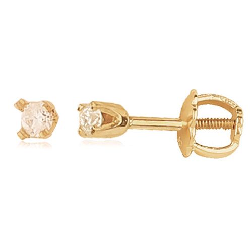 Carla 14kg .02pt Dia Stud Baby Sb Earrings