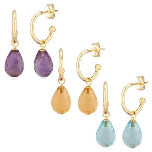 Carla 14kg 1.5x12mm W/am-bt-ci Earrings