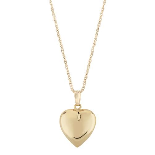 Carla 14kg Heart W/18 Inch Chain Pendants/ Charms