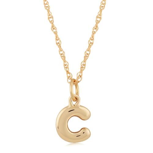 Carla 14kg Initial C Necklace Necklaces