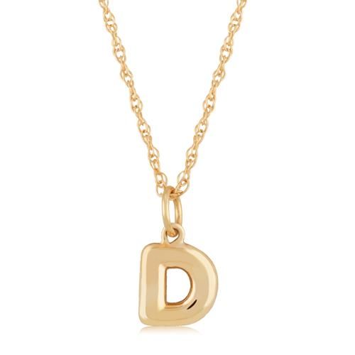 Carla 14kg Initial D Necklace Necklaces