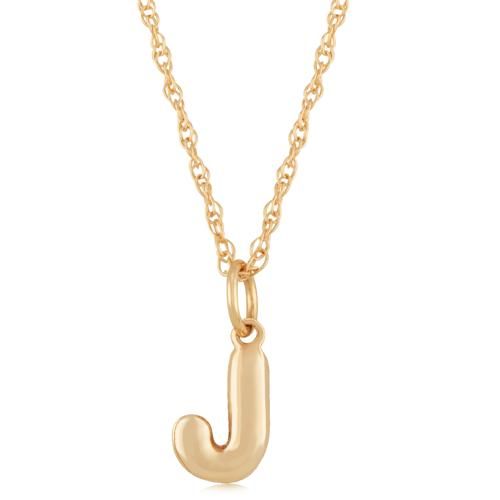 Carla 14kg Initial J Necklace Necklaces