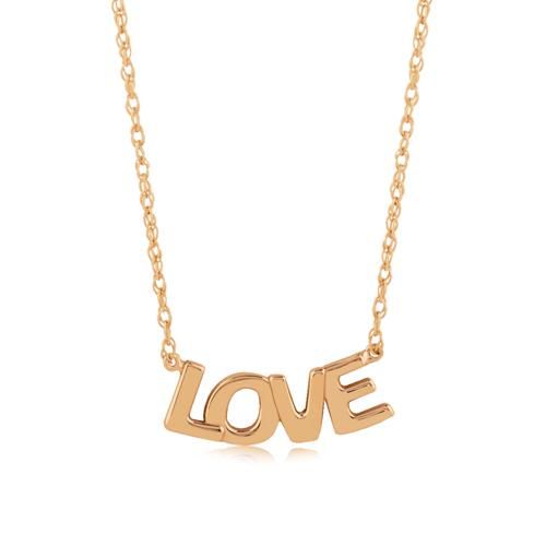 Carla 14kg Love Necklace 16 Inch Pendants/ Charms