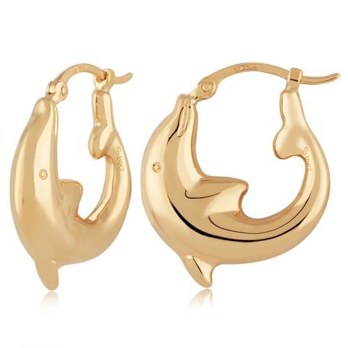 Carla 14kg Sm Dolphin S/d Earrings
