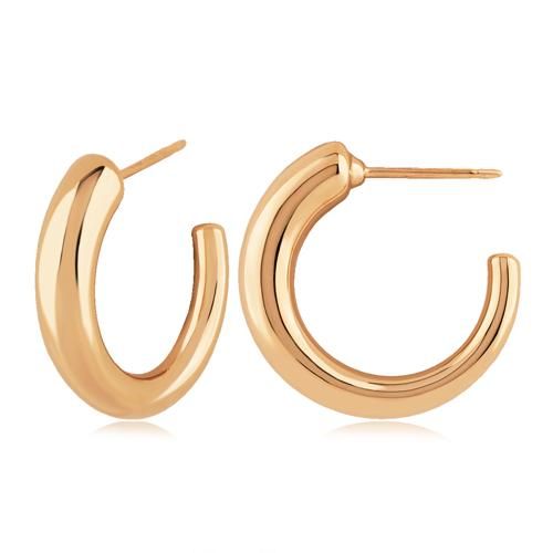 Carla 14kg Sm Tappered Hoop Earrings