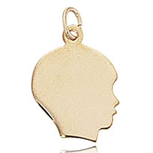 Carla 14kg Small Boy Head Charm Pendants/ Charms