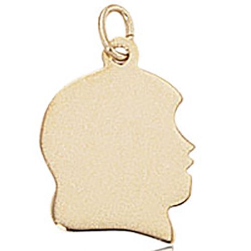 Carla 14kg Small Girl Head Charm Pendants/ Charms