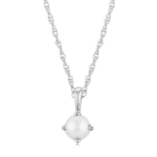 Carla 14kwg 4mm Pearl Necklaces