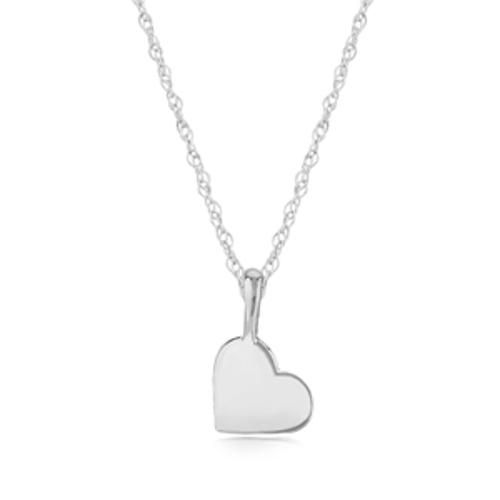 Carla 14kwg Heart Pendant Pendants/ Charms
