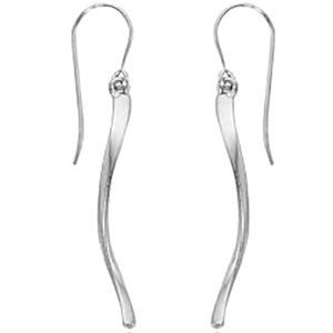 Earrings - Straight Dangle Earrings - 71/3225 - Sterling Silver