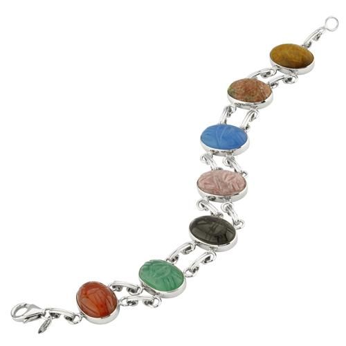 Carla Ss 7 Inch14x10 Scarab Bracelet Bracelets
