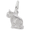 Cat Charm Silver - 10-0977