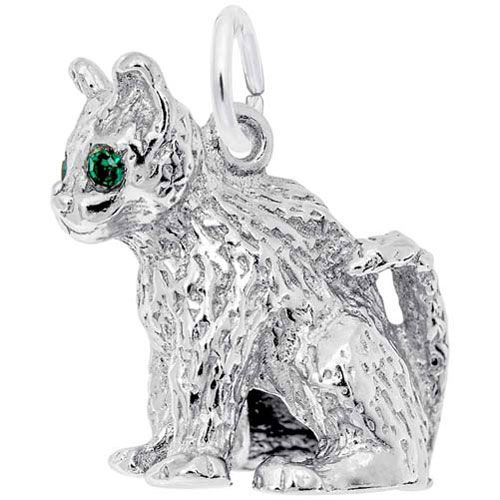 Cat Charm Sterling Silver - 10-176-0-SS