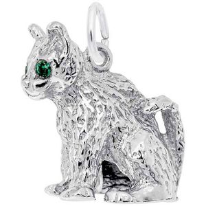 Cat Charm Sterling Silver - 10-176-0-SS
