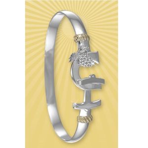 Catawba Island Ohio Destination Bracelet - 4mm 7.5 Inch