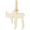 Chai Charm 10K Gold - 10-0767