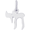 Chai Charm White Gold - 10-0767