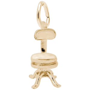 Chair Charm Gold Plated - 10-1507-0-GP