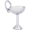 Champagne Glass Charm White Gold - 10-0456