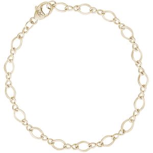 Rembrandt Charm Bracelet - 14K Gold 7 Inch - 20-0102-7-14kg
