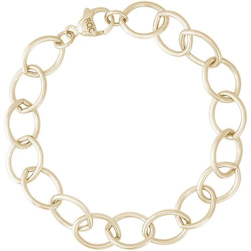Charm Bracelet - 7 Inch - Gold Plated - 20-0116-7