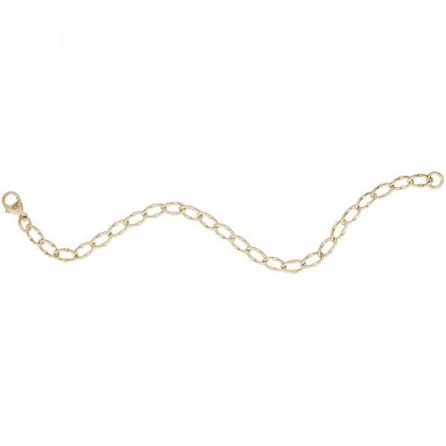Charm Bracelet - 8 Inch - Gold Plated - 20-105-8-gp