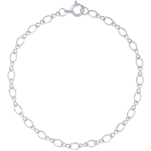 Rembrandt Charm Bracelet - 8 Inch - Sterling Silver - 20-0103-8