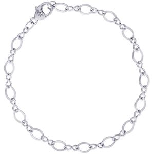 Rembrandt Charm Bracelet - Sterling Silver 8 Inch - 20-0102-8-s