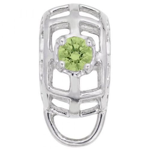 Charmdrop August Stone - Sterling Silver - 10-9181-8-s