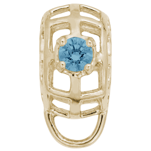 Charmdrop December Stone - 14K Gold - 10-9181-12-14kg
