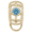 Charmdrop December Stone - Gold Plated - 10-9181-12-gp