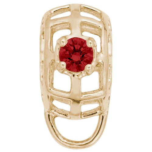 Charmdrop January Stone - Gold Plated - 10-9181-1-gp