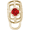 Charmdrop July Stone - 10K Gold - 10-9181-7-10kg