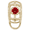 Charmdrop July Stone - Gold Plated - 10-9181-7-gp