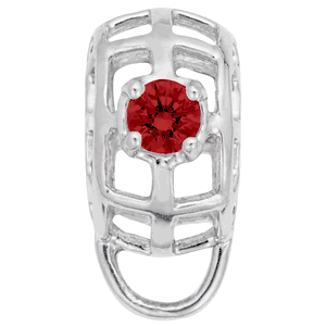 Charmdrop July Stone - Sterling Silver - 10-9181-7-s