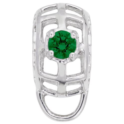 Charmdrop May Stone - 14K White Gold - 10-9181-5-wg
