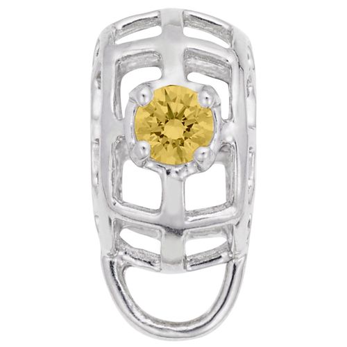 Charmdrop November Stone - Sterling Silver - 10-9181-11-s