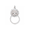 Charmholder Sunburst - 14K White Gold - 43-6486