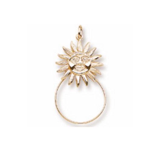 Charmholder Sunburst - Gold Plated - 43-6486