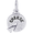 Cheese Charm White Gold - 10-2352