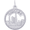 Chicago Skyline Charm White Gold - 10-4168
