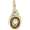 Chicken With Pearl Charm 10K Gold - 10-8271
