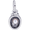 Chicken With Pearl Charm White Gold - 10-8271