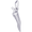 Chili Pepper Charm White Gold - 10-3488